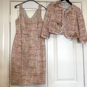 Easter Tweed Dress Suit Set
